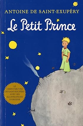 Couverture du livre Le petit prince par Antoine de Saint-Exupéry.