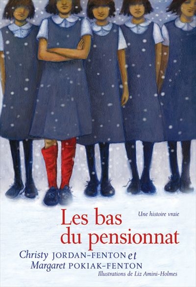 couverture du livre Les bas du pensionnat : une histoire vraie de Christy Jordan-Fenton et Margaret Pokiak-Fenton.