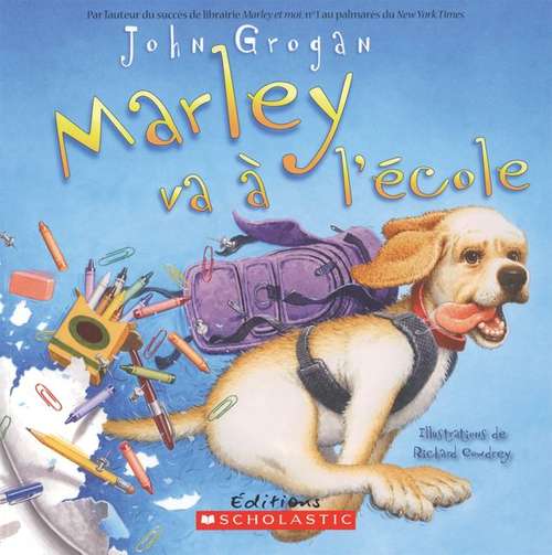 image de couverture du Marley va à l’école